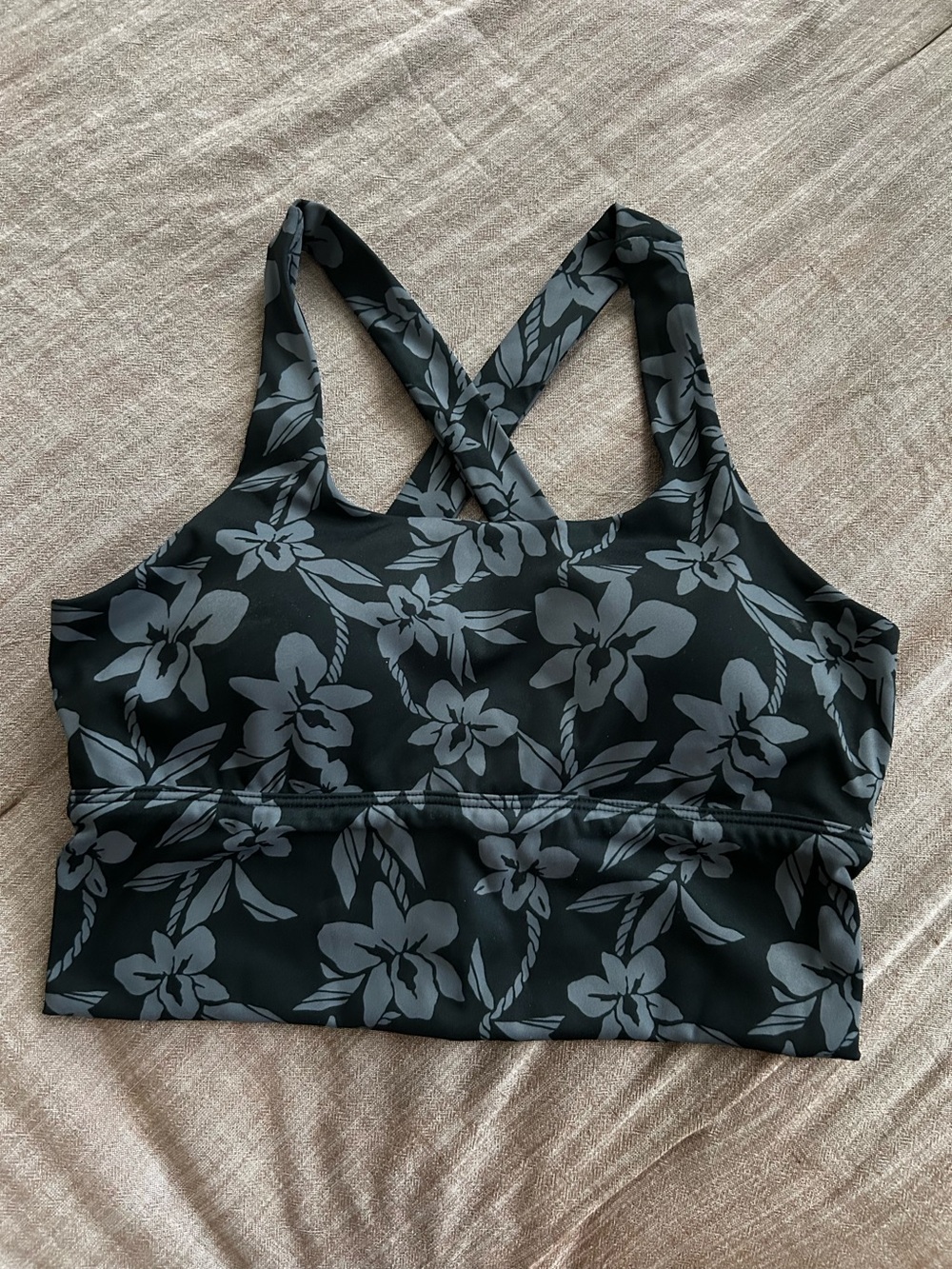 Teal x lezbreezy sports bra